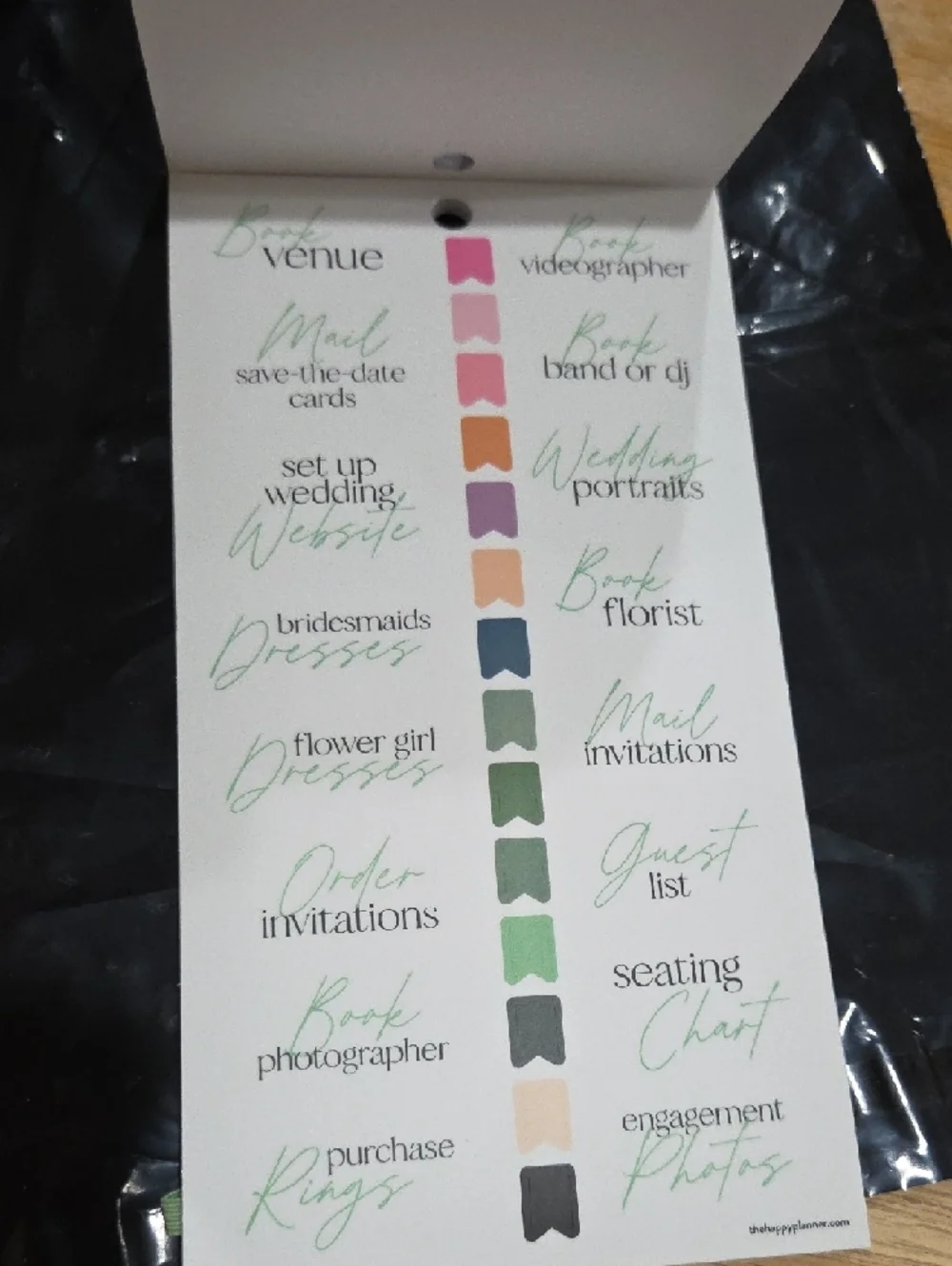 Happy Planner Big Sticker Sheets — Black, Cream & Pastel Floral Accents